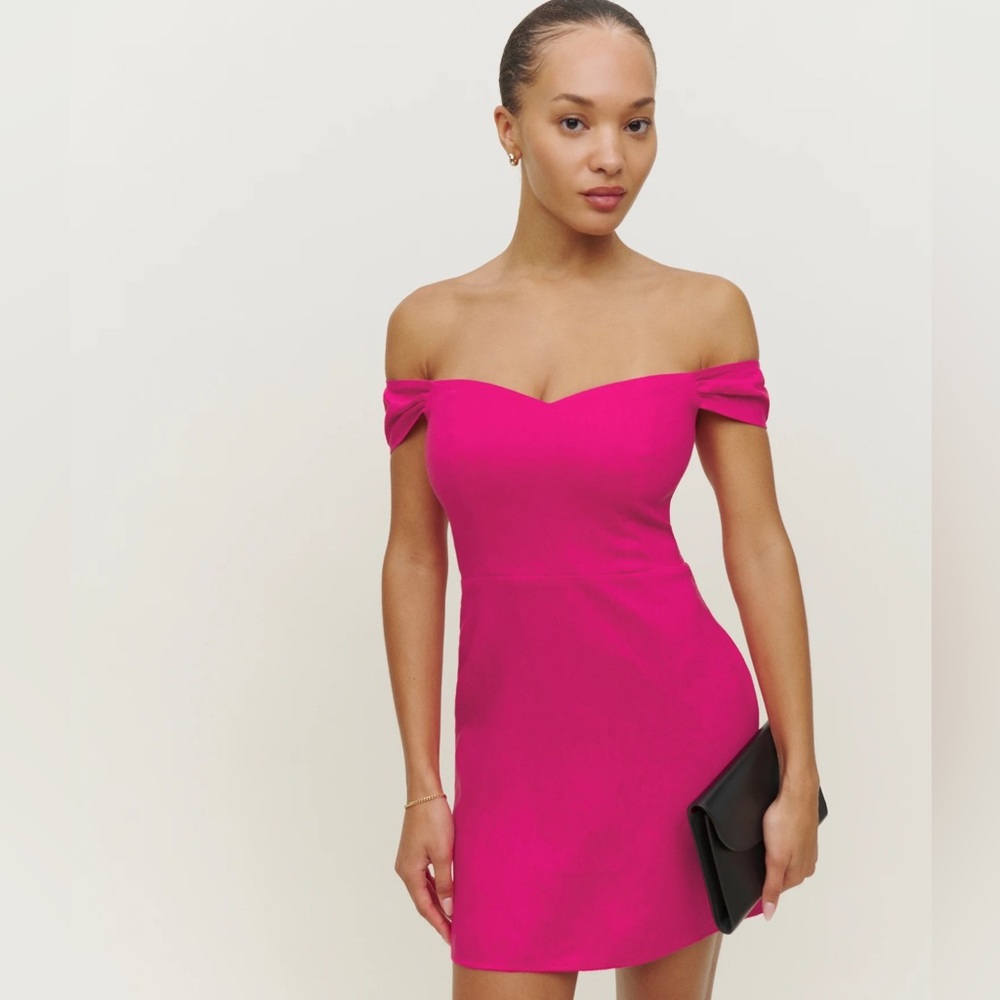 Reformation Gavina Linen Dress